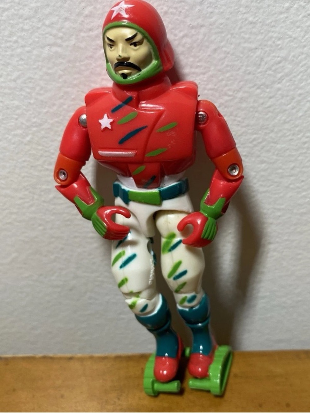 Vintage 1992 Lanard Toys The Corps Hat Trick Lemonade 3.75" Action Figure